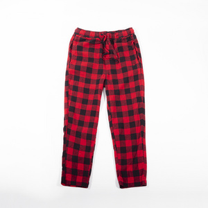 unisex pajamas trousers boys sleep pants soft kids teen flannel pajamas