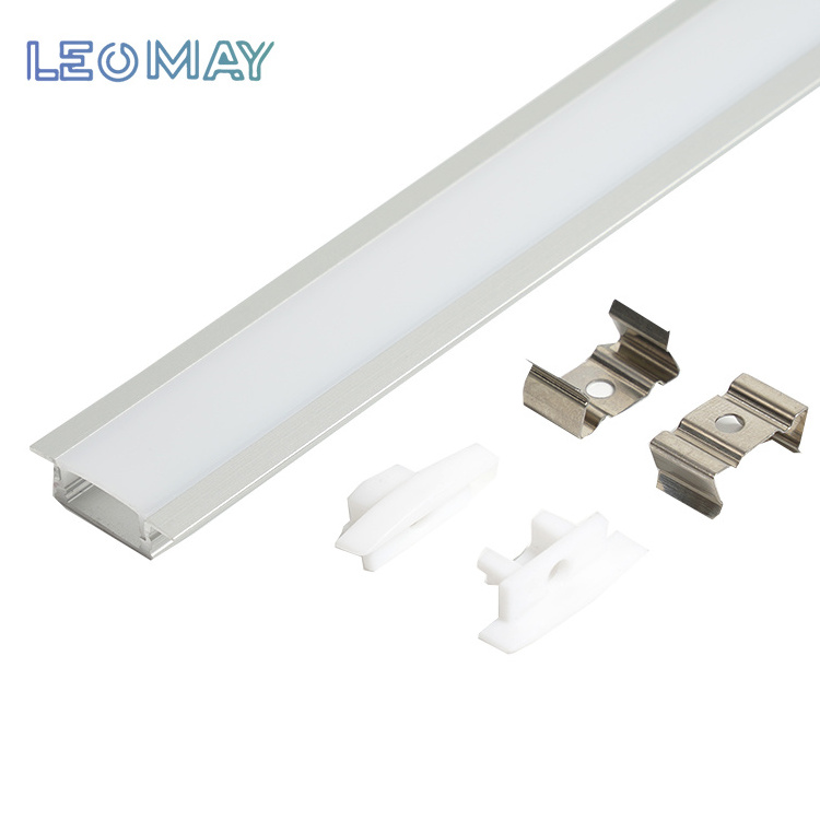 EU Direct Delivery Strip Light u Channel Diffuser LED Aluminum Profile Led Light Led Bar Aluminum Channel Housing Cover