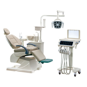 New product implant dental treatment dentist chair high quality luxury type LED light dental chair unit