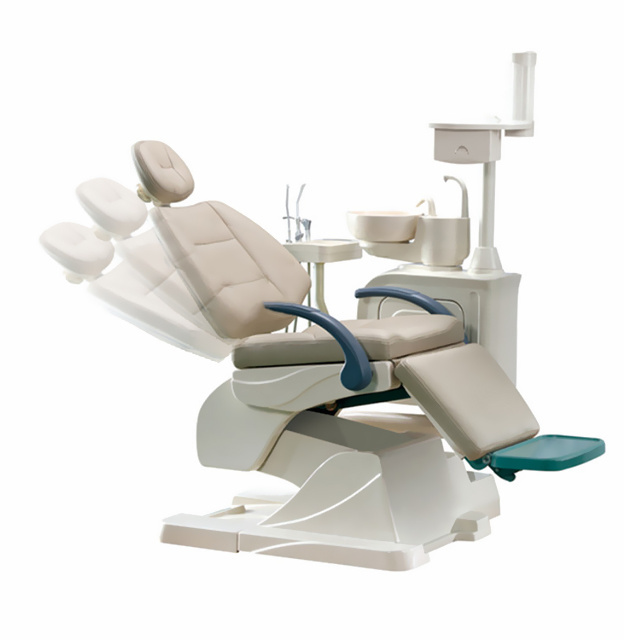 New product implant dental treatment dentist chair high quality luxury type LED light dental chair unit