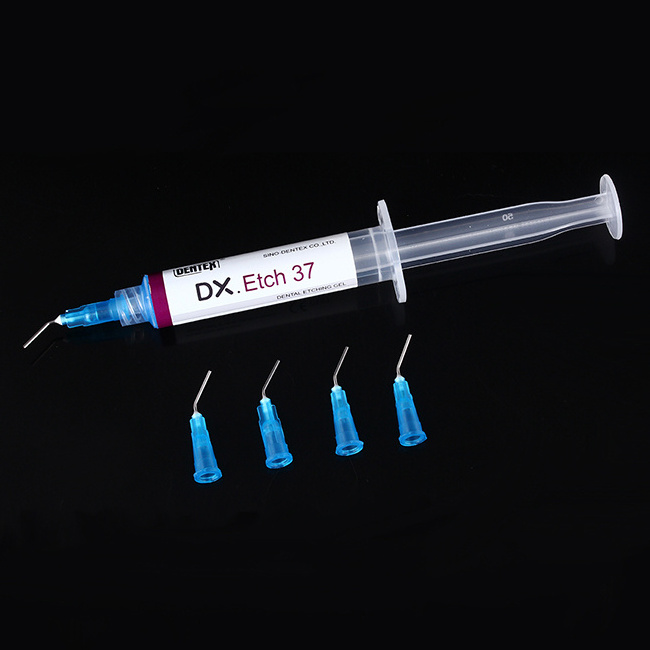 dentex dental light cure composite high quality price dental etchant 37% phosphoric acid etching gel