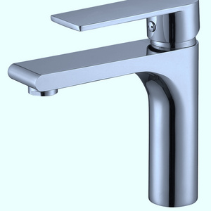 Modern sanitary bathroom tap hot and cold single lever wash face basin water mixer faucets