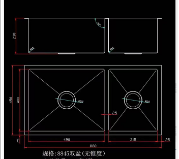 Nano Kitchen Sink Undermount Double Hole Handmade 304 Stainless Steel Modern Polished Under Mount Kitchen Sink 3 Years TORA