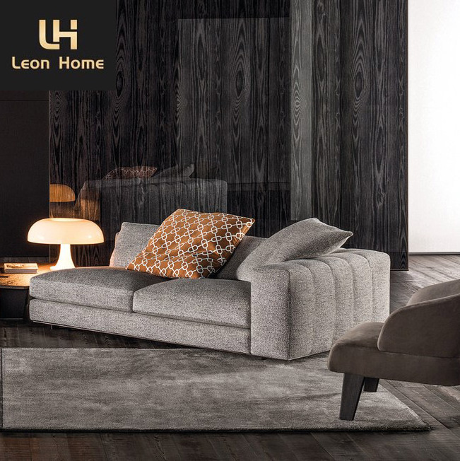 Commercial Home Furniture European Style Sectional Sofa L Shaped Velvet Sofa Set