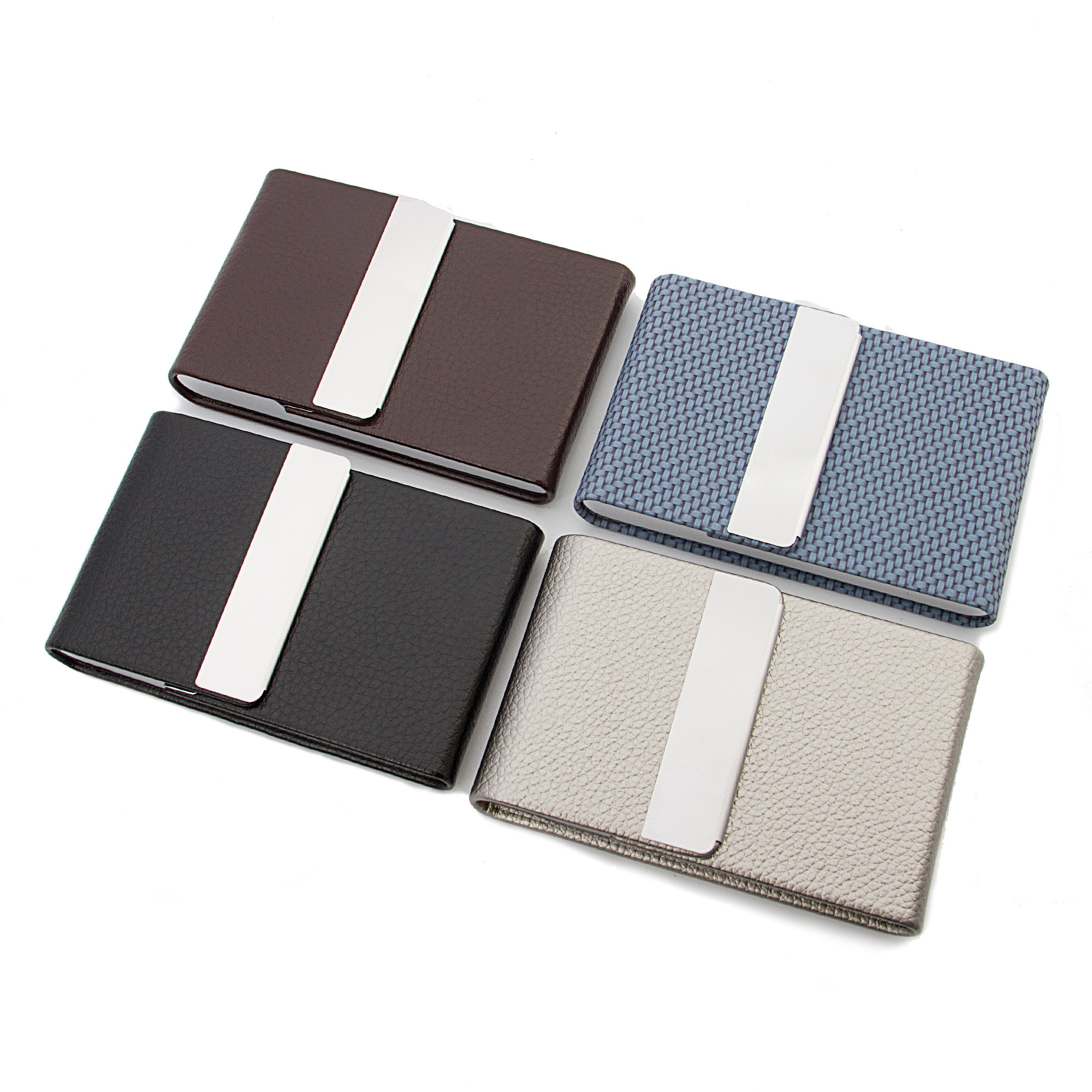 RFID Credit Card Holder Stainless Steel Credit Card Wallet Business Card Holder for Women Men