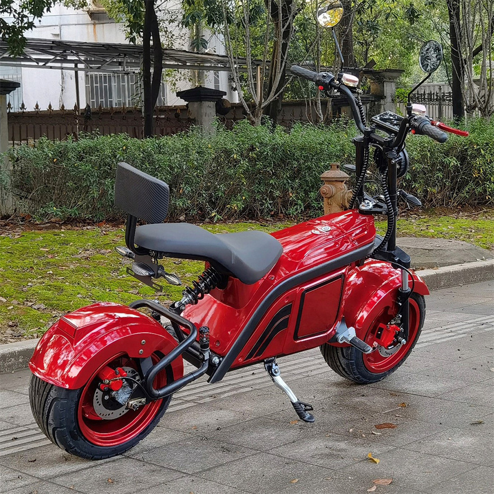 2023 Hot EEC Elektrik Chopper Scooter 800W Electric Motorcycle 48V MINI Citycoco