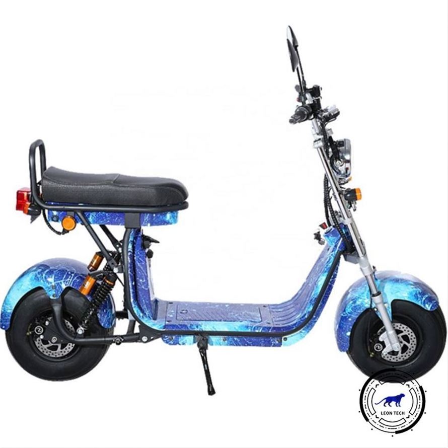 3 Wheel Electric Tricycle Scooter Street Legal With 1500W Battery Fat Tire Electric Scooter Citycoco Scooter