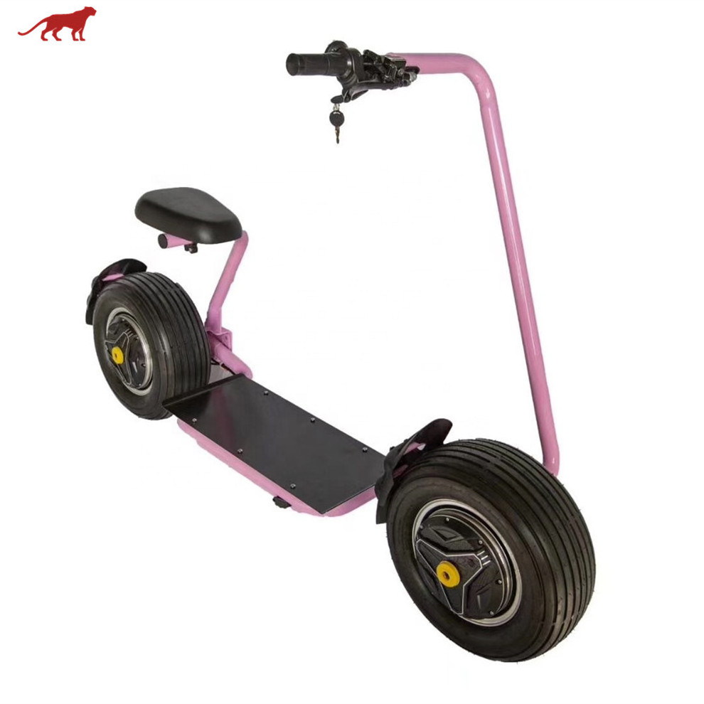 Powerful Fat Tire 2 Wheel Electric Fast Standing Citycoco Scooter For Adults