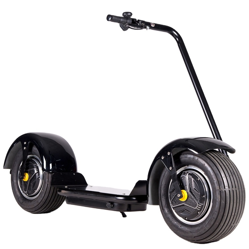 Powerful Fat Tire 2 Wheel Electric Fast Standing Citycoco Scooter For Adults