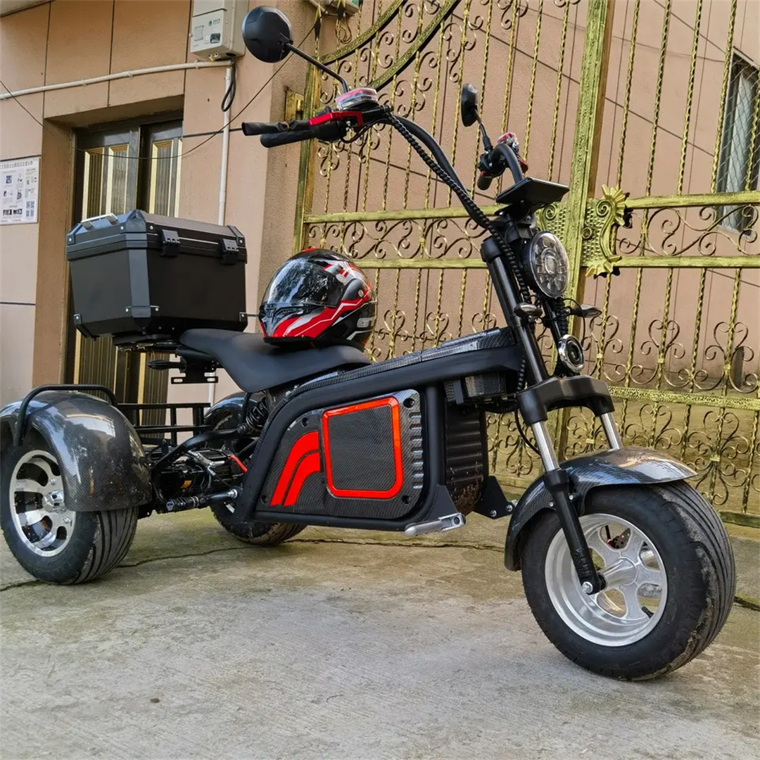 Wholesale Electric Tricycle for Two People Mini Tricycle Custom Lithium Battery LCD 60V 12 Inch Cargo 26 Inch Bicycle 3 Wheels