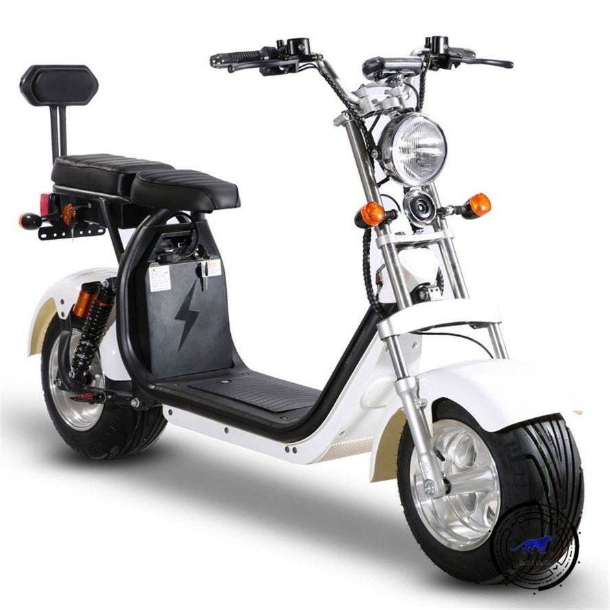 3 Wheel Electric Tricycle Scooter Street Legal With 1500W Battery Fat Tire Electric Scooter Citycoco Scooter