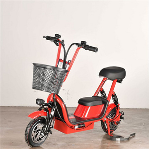 Custom Color Scoot Mobile Mobility Chair 2 Front Wheel Electric Scooter With Child Seats