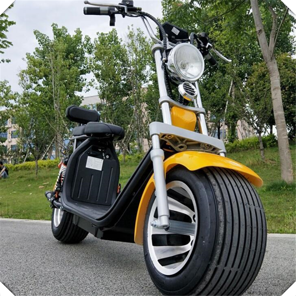 18 Inch 60V 800W 1000W LEON Electric Scooter With Fat Tyre/Cheap Chopper Ebike/Beach Cruiser Electric Bicycle