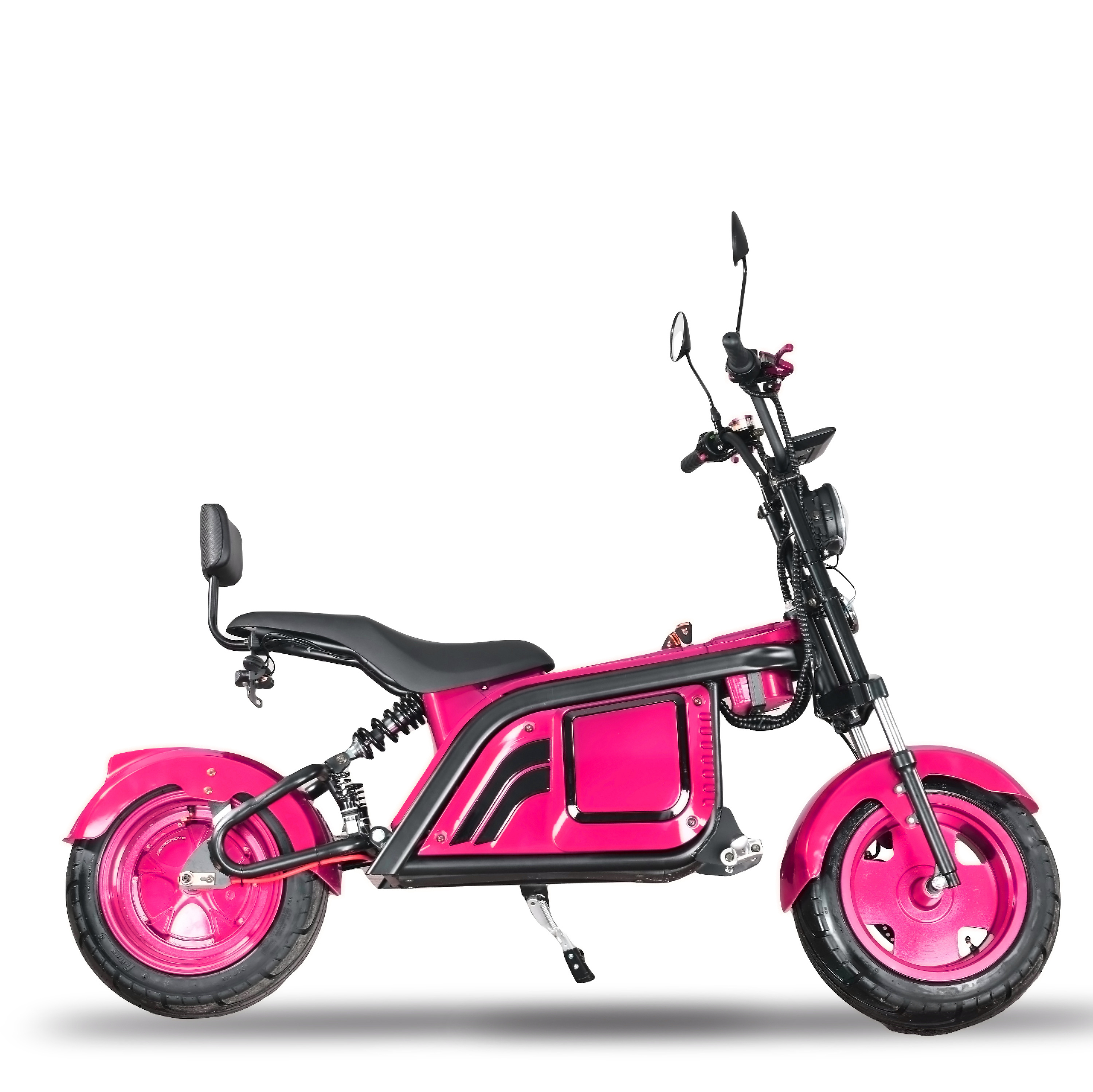 Leoncitycoco European Warehouse 2022 60V 12AH 2000W Seev/Woqu Big Wheel Citicoco Electric Motorcycle