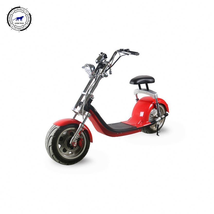 2022 gas scooter the lighter folding LEON electric Scooter In The World, fat tire electric scooter