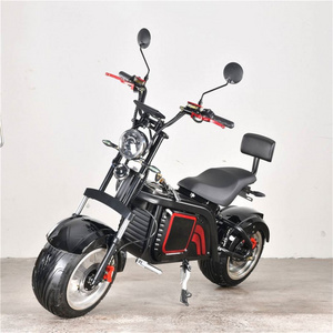 Leoncitycoco European Warehouse 2022 60V 12AH 2000W Seev/Woqu Big Wheel Citicoco Electric Motorcycle