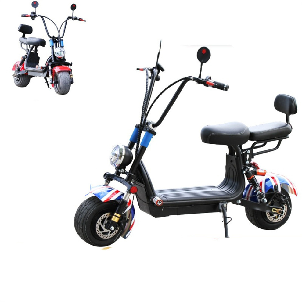 48V Hub Motor Mini Electric Scooter For Lady With Seats