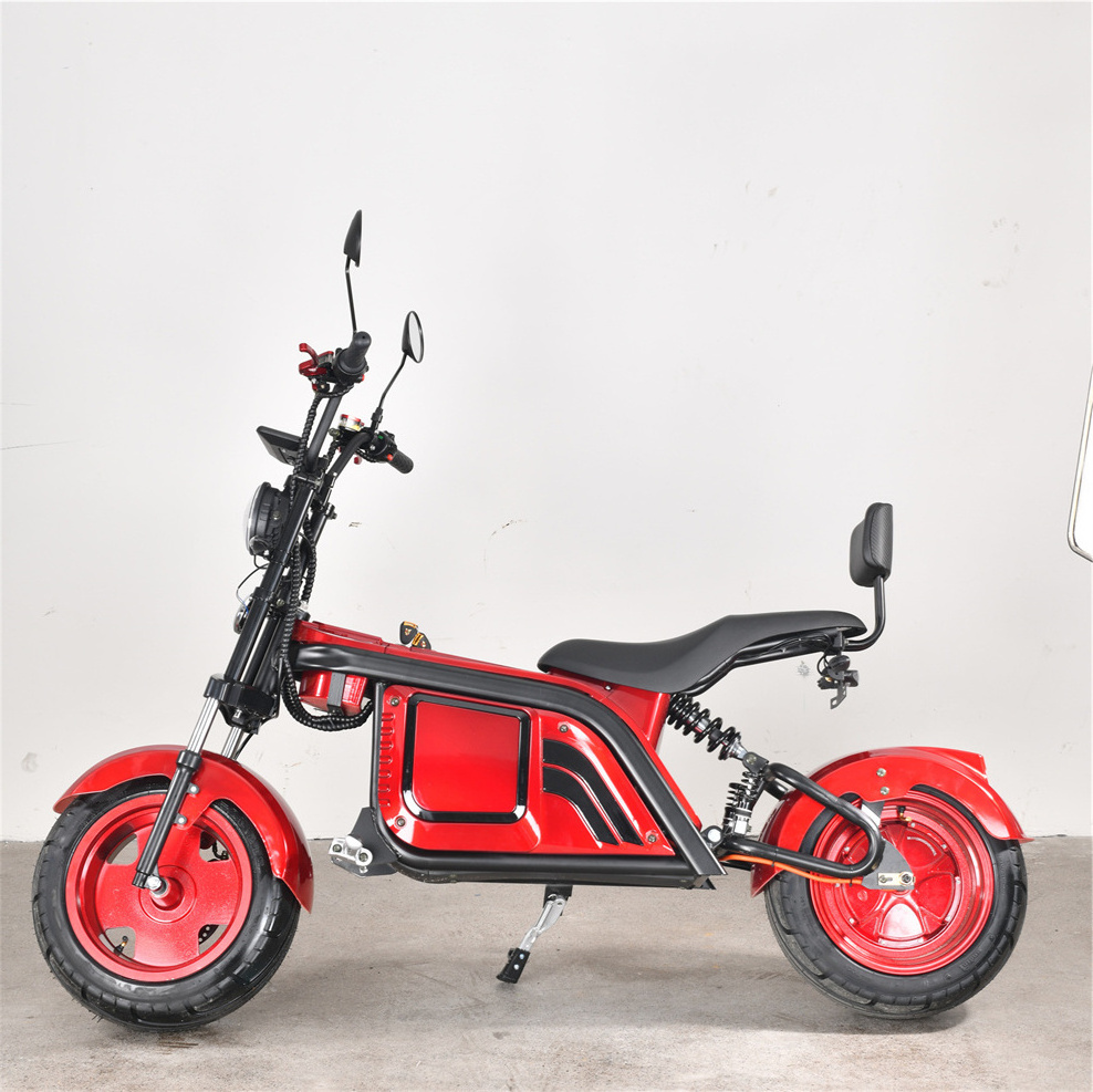 Newest Hot Selling 2 Wheels Electric Motorcycles Powerful Offroad Citycoco 3000W Lifan Electric Motors Scooter