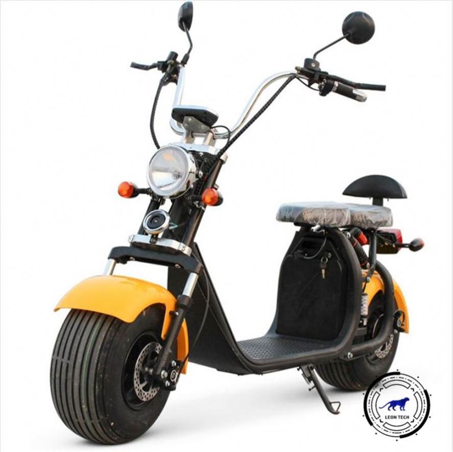 3 Wheel Electric Tricycle Scooter Street Legal With 1500W Battery Fat Tire Electric Scooter Citycoco Scooter