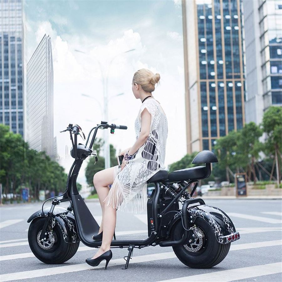 Custom Your Own Color N5 Europe Stock Coc/Eec 1500W 60V 12Ah Lithium 100Cc Atv Citycoco 1000W Electric Scooter