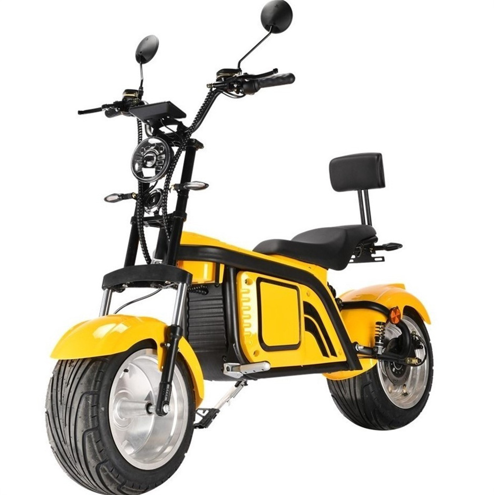 2023 Hot EEC Elektrik Chopper Scooter 800W Electric Motorcycle 48V MINI Citycoco