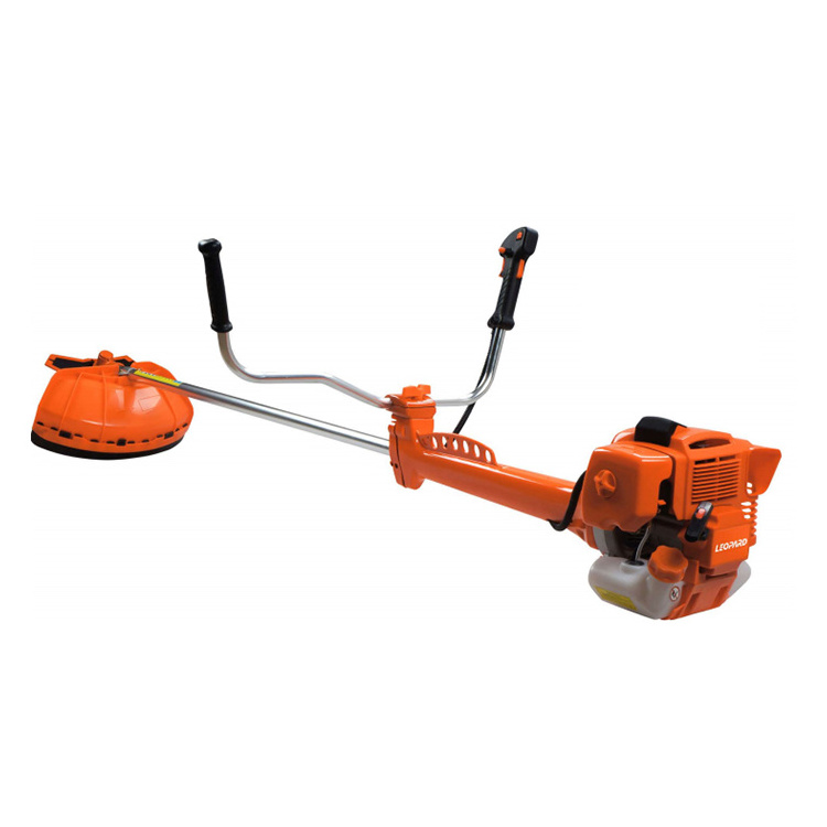 LEOPARD 51.7cc Petrol Brush Cutter 2 Stroke 520K E-start High Performance 52cc Brush Cutter grass trimmer for Garden