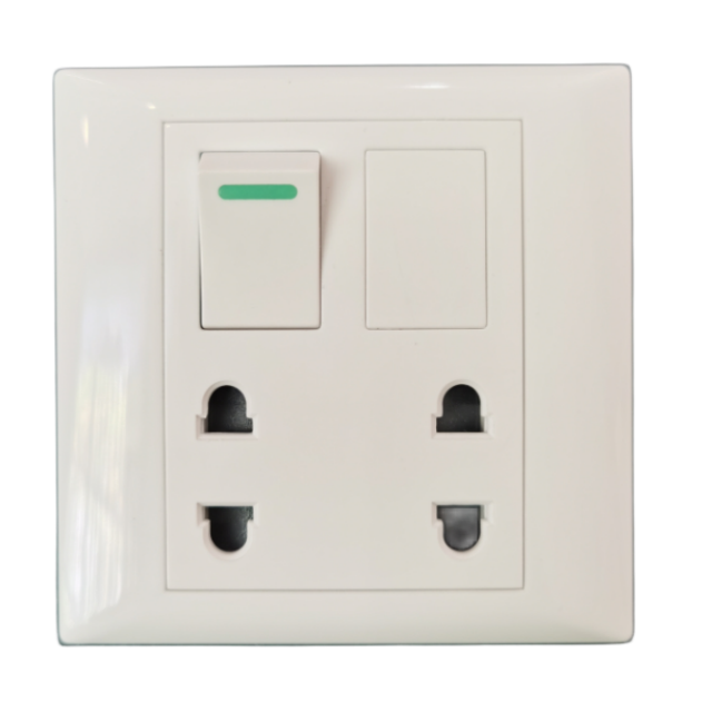 3 gang 1 way switch for Safety Multi Function Home Switch Socket 220V Multi Plug Socket wall switch plate