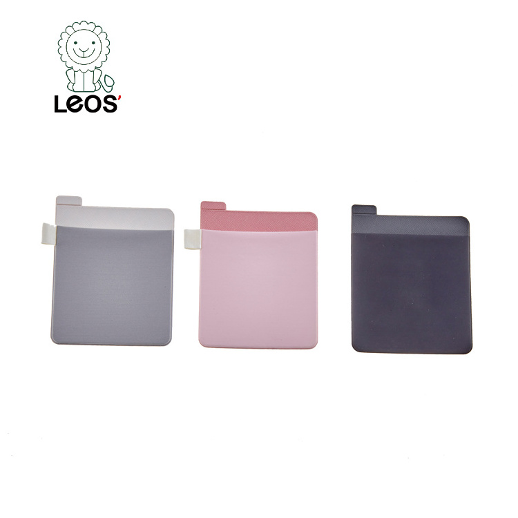 Personal Use Phone Card Holder with Stretchable Pockets for Business Card