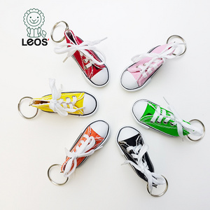 Wholesale Rubber Key Chain Mini Sneakers