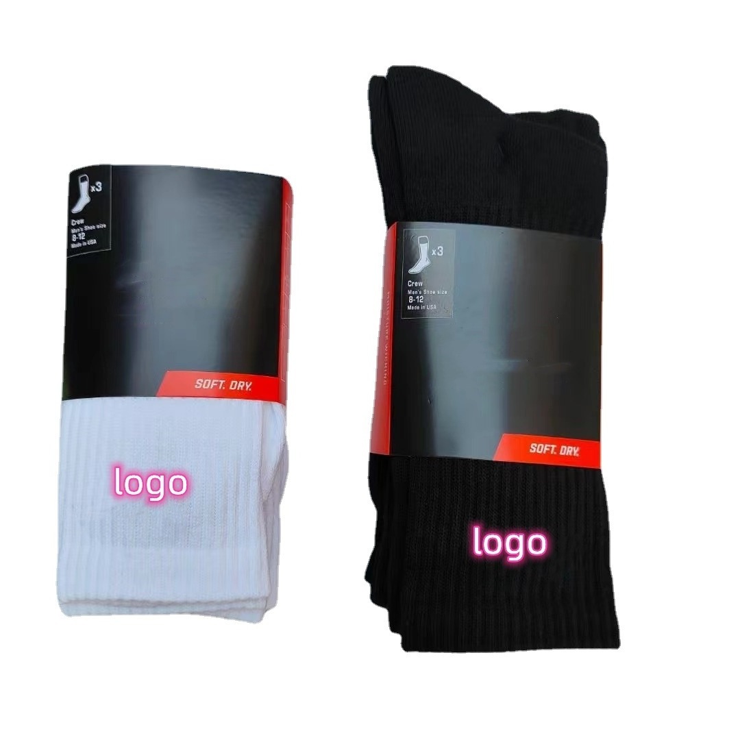 China socks manufacturer wholesale custom logo cotton sport socks for men