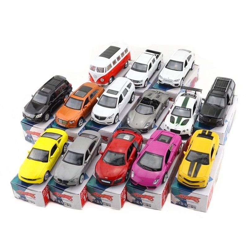 Hot Multi Style  Wheels Set 1:43 Scale Die Cast Sliding Car Model For Kids Boys Girls Gifts