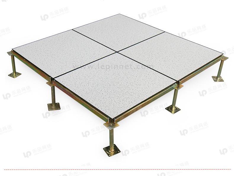 ningbo lepin factory price list 600x600 calcium sulphate raised floor panel raised access floor in ceramic (granite) for office