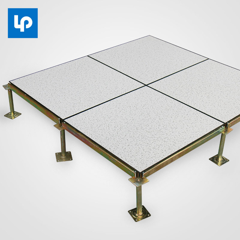 ningbo lepin factory customize 600*600 Antistatic Raised Access network floor In All Steel raised floor price esd floor tile