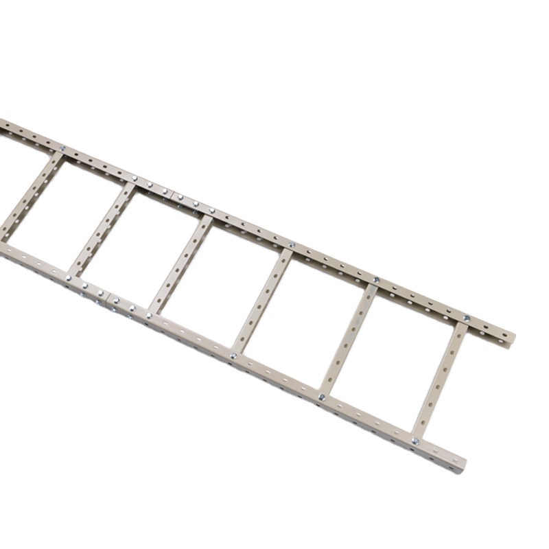 ningbo leppin customize Ladder type bridge  cable tray  aluminum cable ladder cable rack for data center