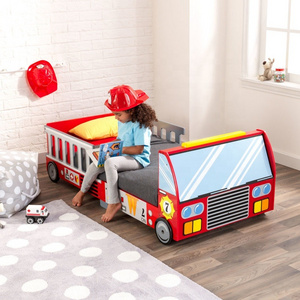 OEM & ODM Wholesale king size race car bed for kids boys