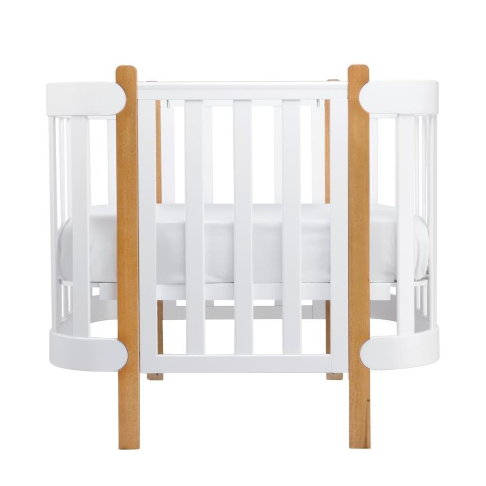 Modern Style Safety Attachable New Born Baby Bed Crib 0-3 Years Old Baby Solid Wood Bedroom,babies and Kids European Style 10pcs