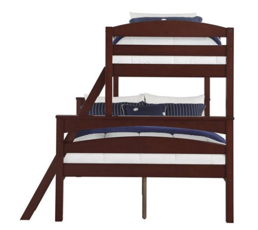 Solid Wood Children Kids Bunk Bed Baby Modern Bedroom Furniture