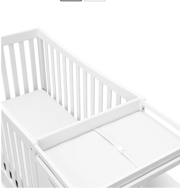 Most popular design wooden baby crib with drawers