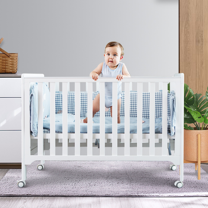 New Arrival Swing Baby Crib Baby Cot Manufacturer Baby Crib Wood