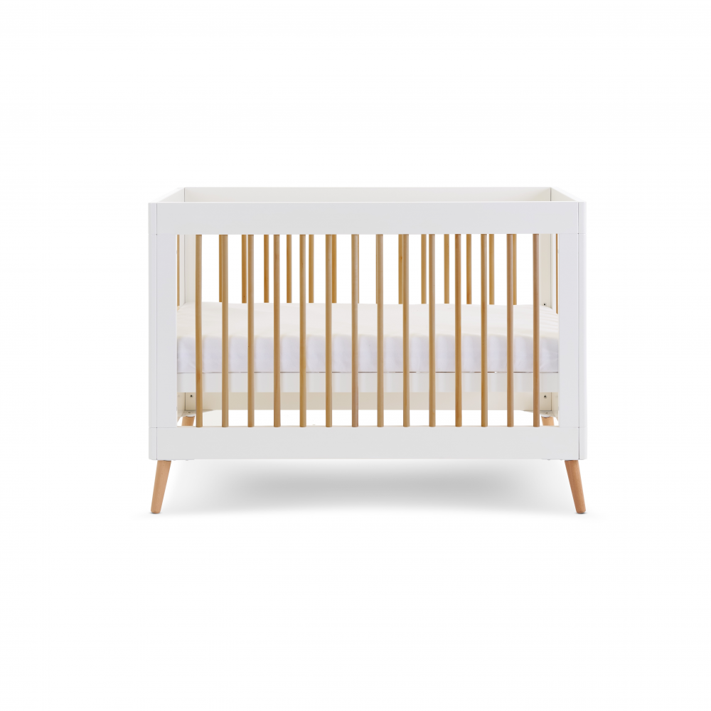 Wholesale Newborn Wooden Adjustable Solid Pine Wood Swinging Baby's Crib Cot