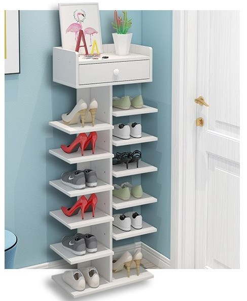 Simple multi-layer shoe rack Economical home space saving shoe cabinet storage simple small shelf cross-border