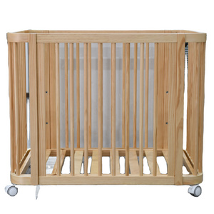 Wood baby cot three conversion size cot new trend new design cot