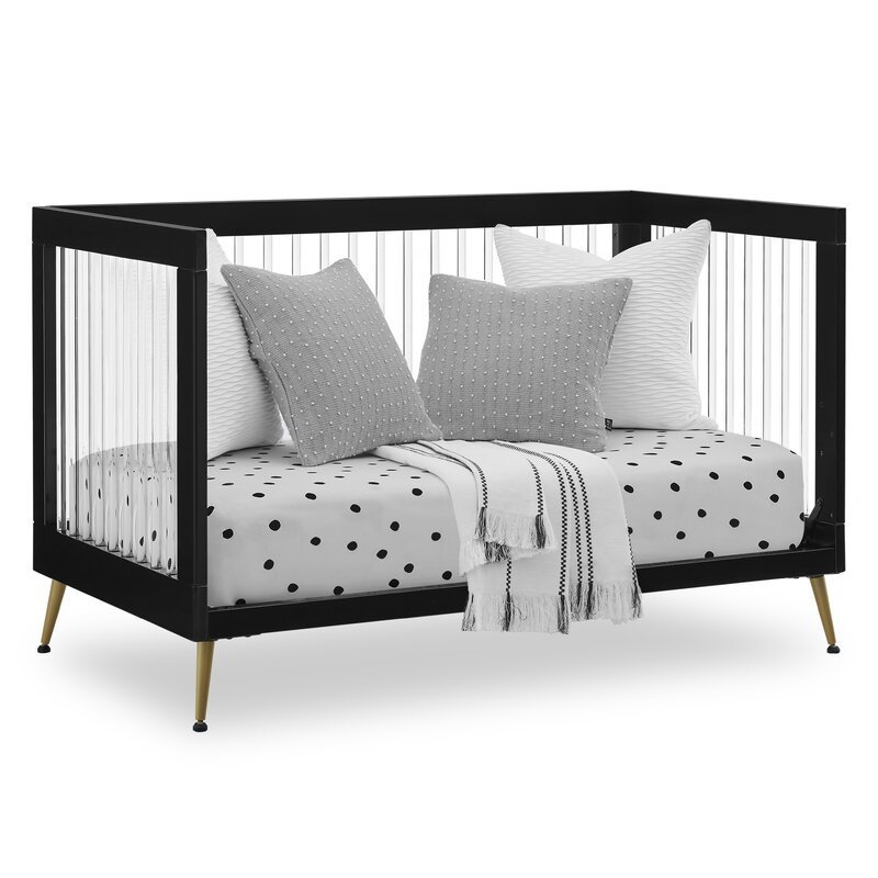 Factory price Stable and safe swing baby  Acrylic cribs kids' cribs