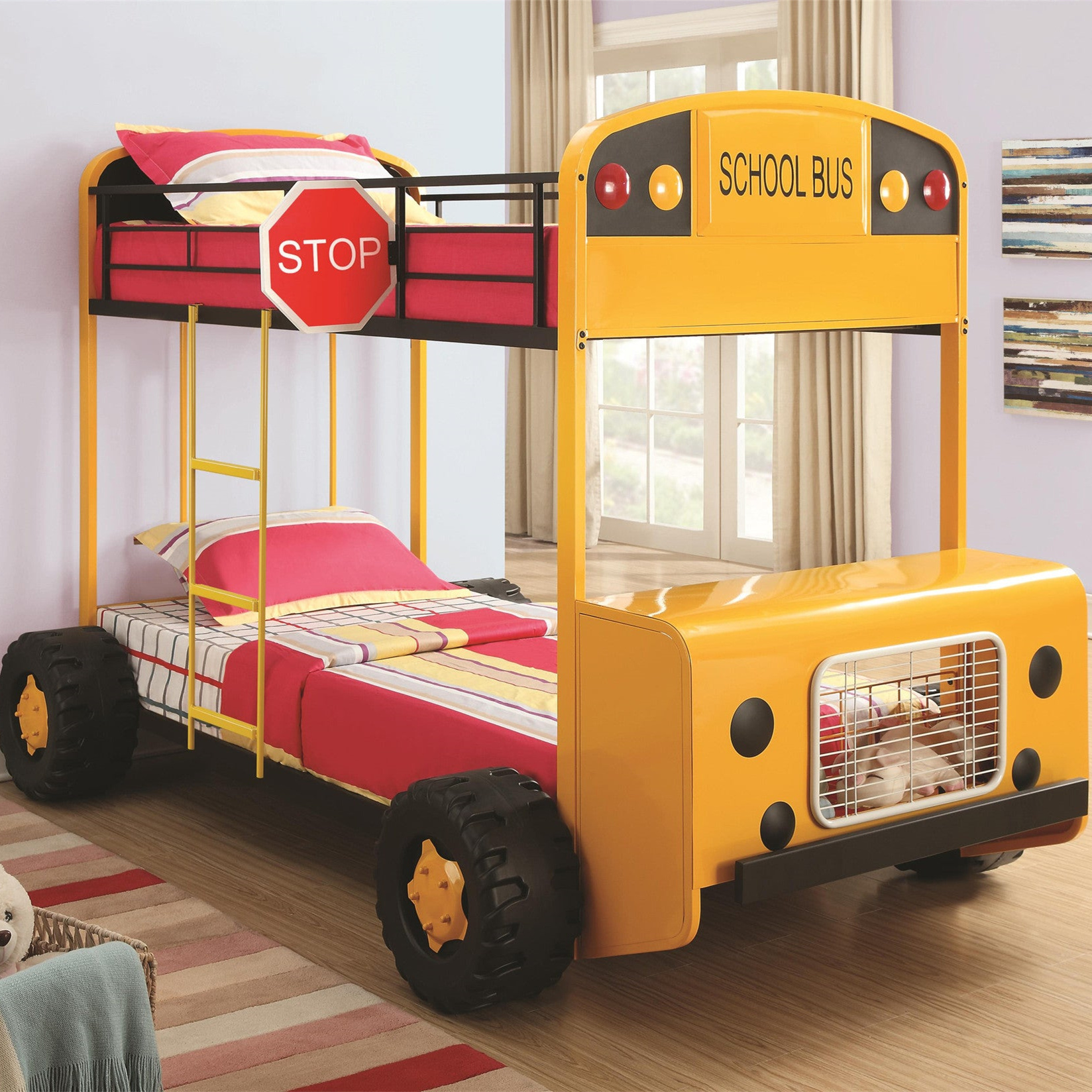 Colorful kids' beds car boy cars kids car bunk beds for sale