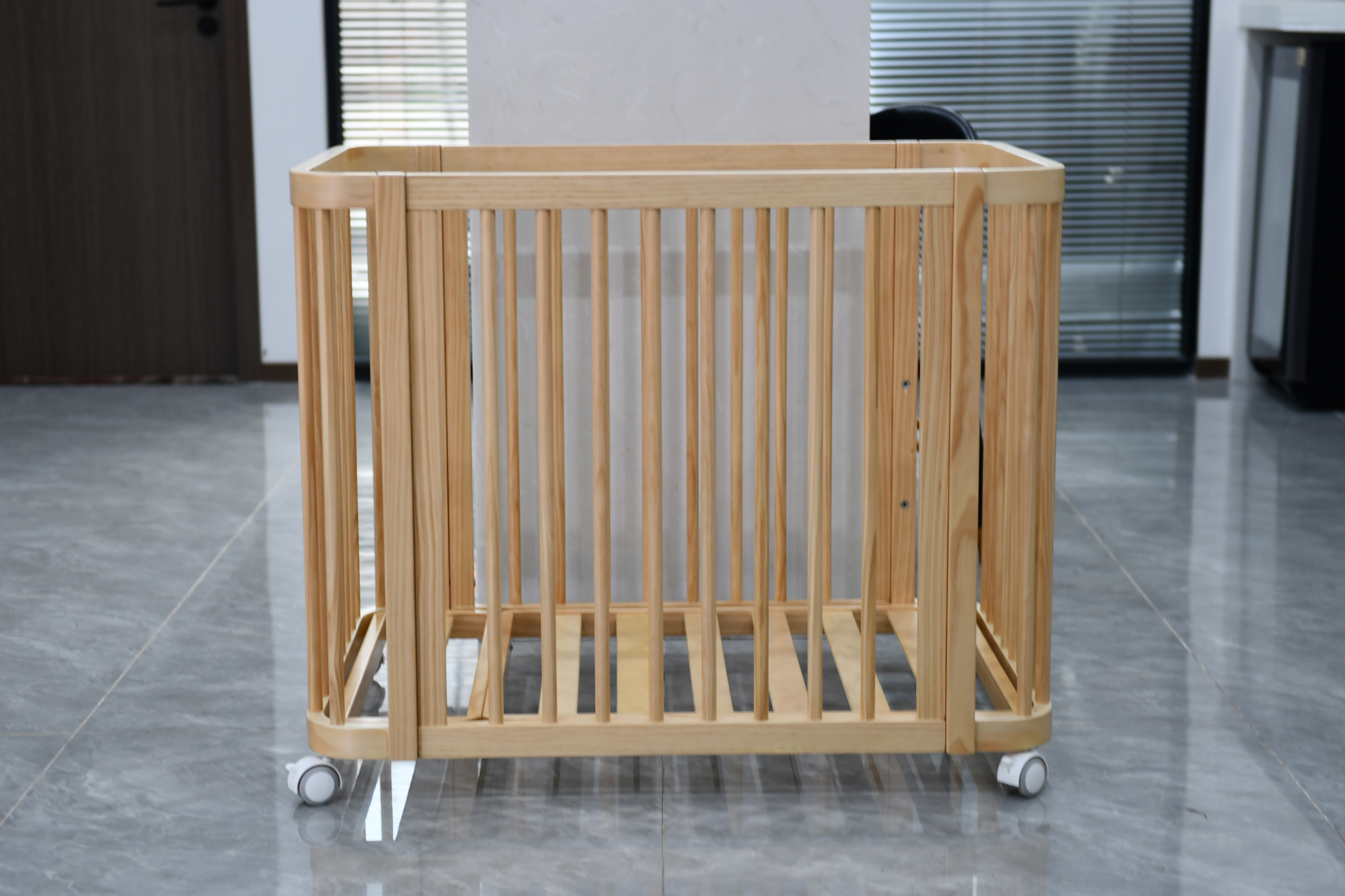 Wood baby cot three conversion size cot new trend new design cot