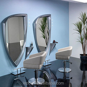 Modern design salon wall mirror glass--Silver mirror sheet