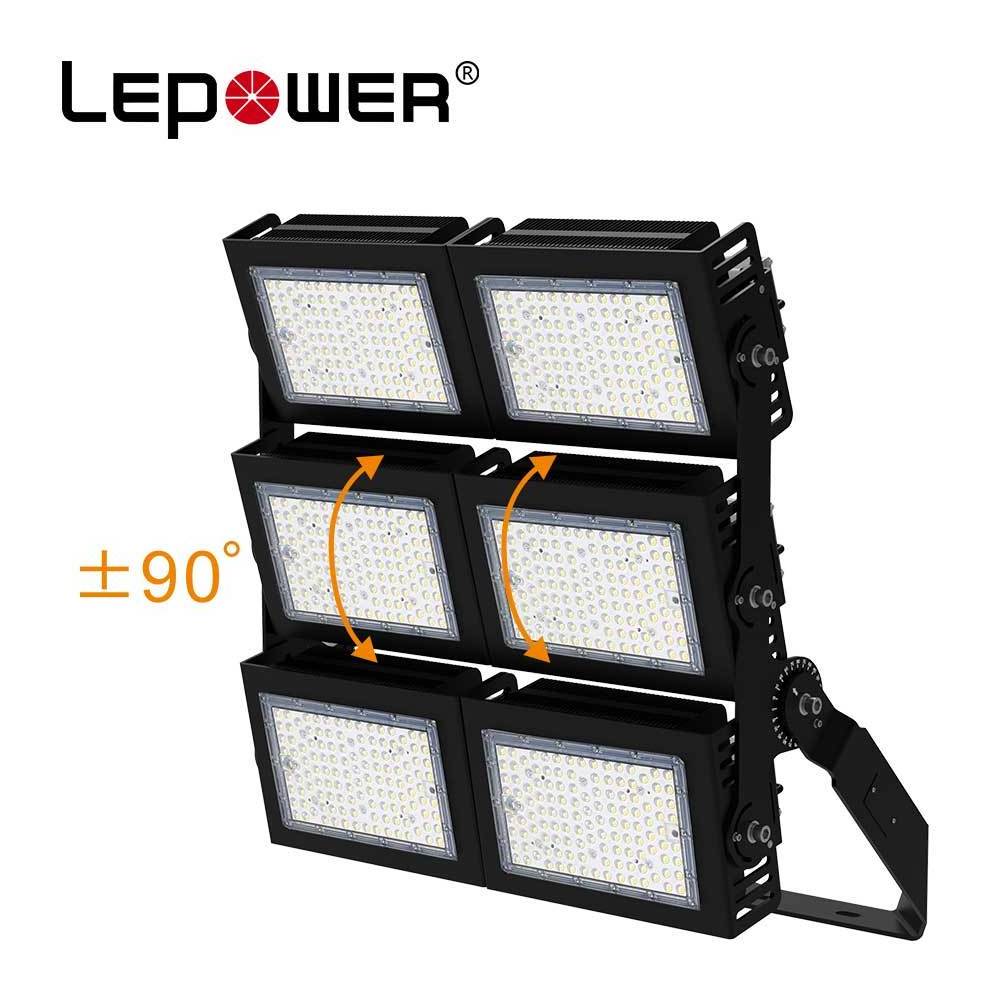 Professional LED Sport Flood Light 500W 800W 1000w 1200w 1500w 1800w Football Stadium Light Modular Design