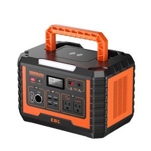 EBL Power Station 500w 2000w 3000w 110v 220v Mini All In One Home Portable Solar Power Generator 1000w Portable Power Station