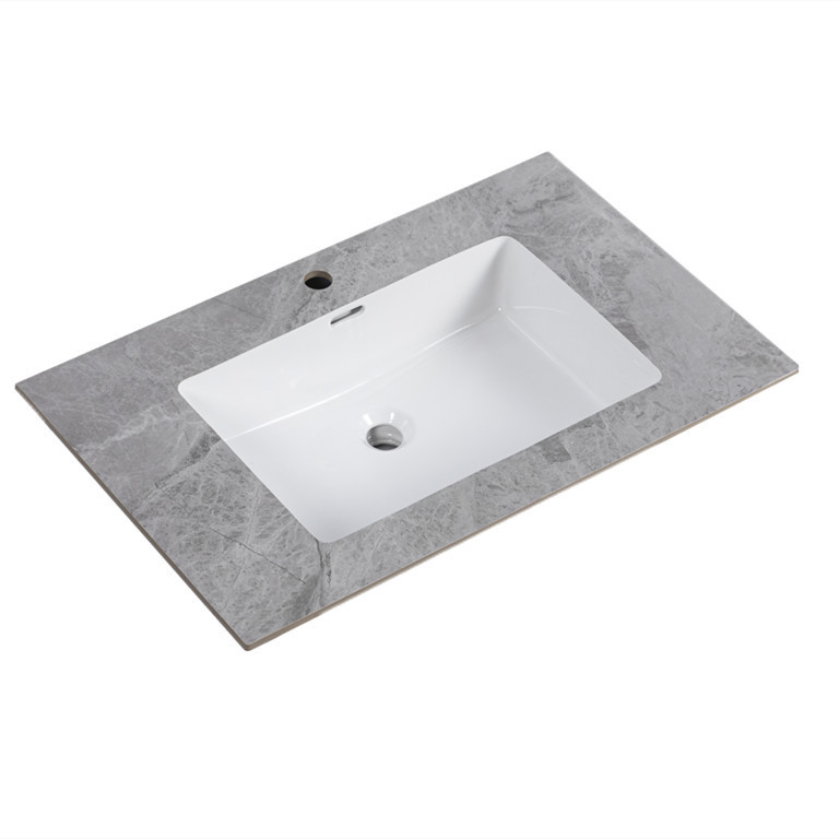 New design sintered stone lavabo bathroom lavabo sink one piece stone cabinet  under counter basin