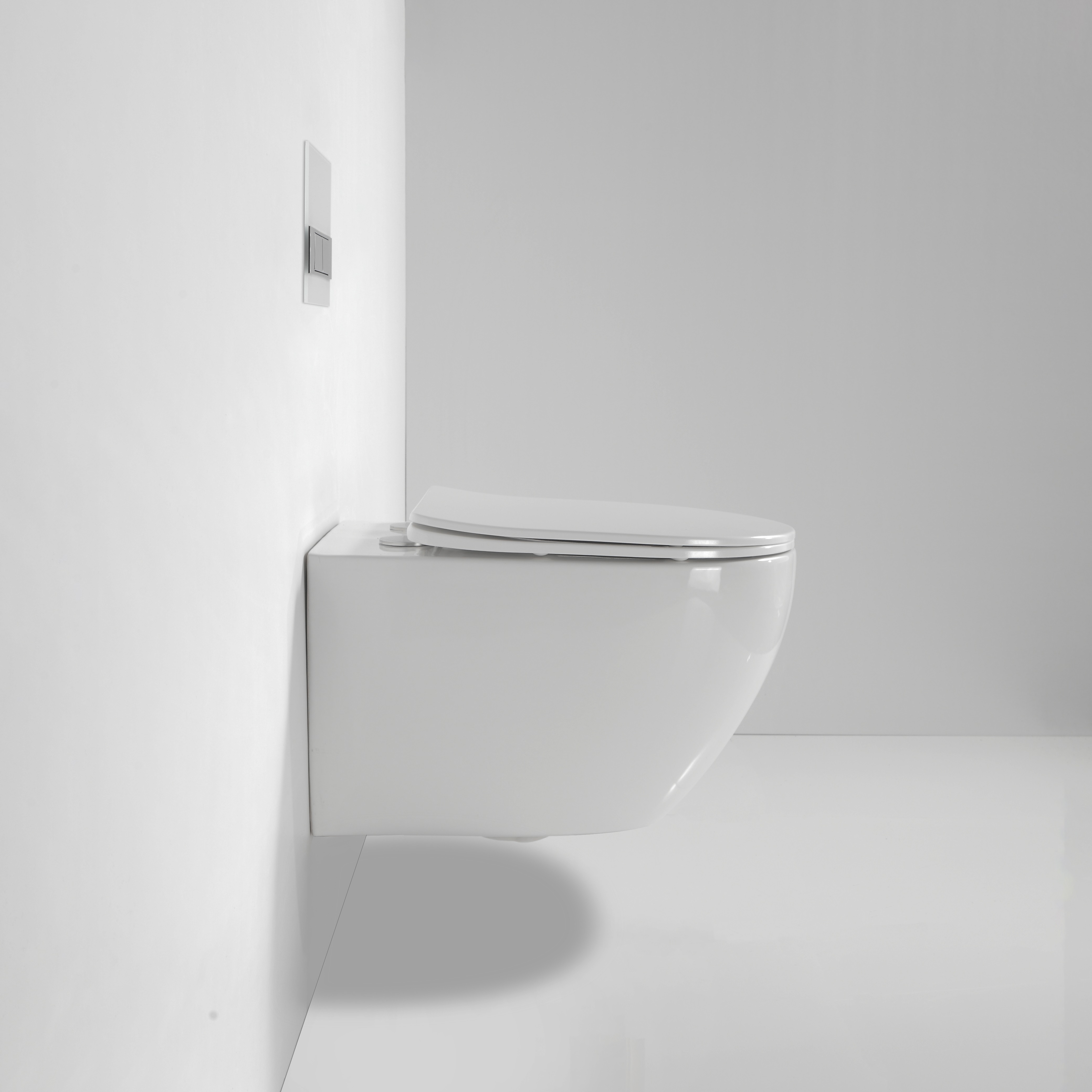 Single hole superspin ceramic wc rimless wall hung tornado flush toilet bowl wc wall mounted hanging concealed cistern toilets